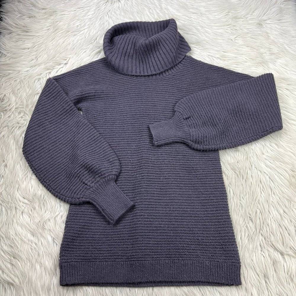 Club‎ Monaco Cowl Neck Balloon Sleeve Tunic Sweater